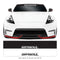 Nissan S14 S15 SR20 Black White Sunstrip 