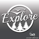 Explore Adventure Vinyl Decal
