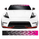 Arrow Fade Effect Car Windscreen Sunstrip Banner Sticker
