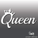 Queen Funny Novelty Vinyl Decal Sticker