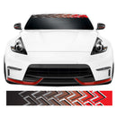 Arrow Fade Effect Car Windscreen Sunstrip Banner Sticker