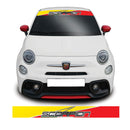 Fiat 500 Scorpion Stripe Windscreen Sunstrip Banner Vinyl Decal Sticker Sticker