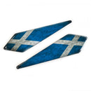 Japan Japanese JDM Rustic Flag Car Wing 3D Domed Gel Decal Sticker Badges