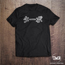 Japanese JDM Inspired Kanji Text Turbo Car T-Shirt