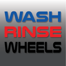 Car Outline Wash & Rinse Vinyl Bucket Stickers