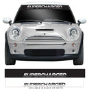 Mini Cooper S JCW ONE Supercharged Sunstrip Banner Sticker