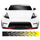 Arrow Fade Effect Car Windscreen Sunstrip Banner Sticker