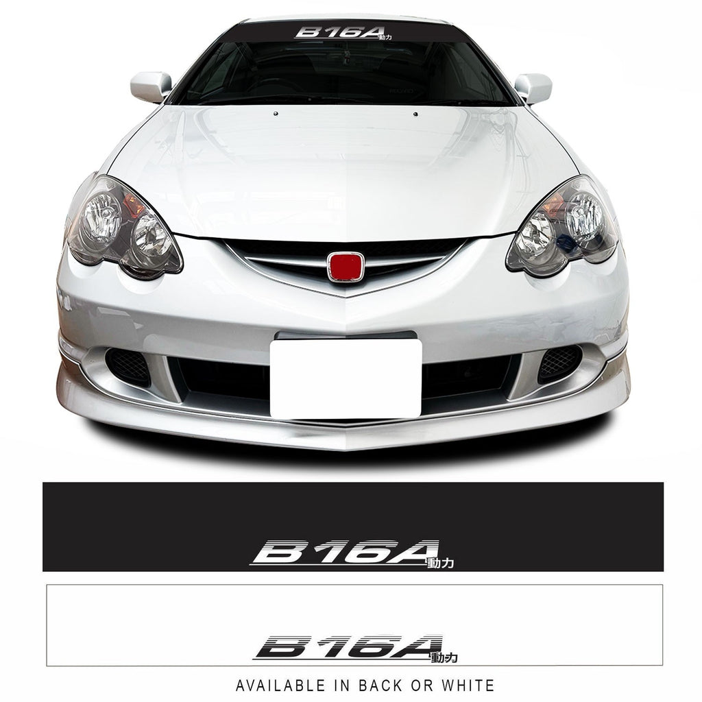 Honda Car Vinyl Windscreen Sunstrip Sticker Banners | Concept Graphics