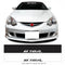 B16A Engine JDM Race Car Windscreen Banner Fits Honda Type R Sunstrip Sticker