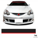 Black Red Universal JDM Drift Modified Car Windscreen Sunstrip Sticker Banner