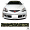 Green Camo Print Universal Car Windscreen Sunstrip