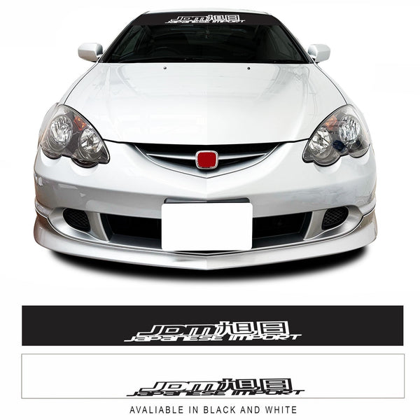 JDM Japanese Imports Drift Track Car Windscreen Sunstrip Banner Vinyl Sticker