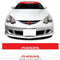K20A JDM Race Car Windscreen Sunstrip Banner Sticker Turbo Fits Honda Type R