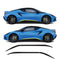 Lower Door Pin Stripes Decal Graphics Air Release Vinyl Fits Lotus Emira