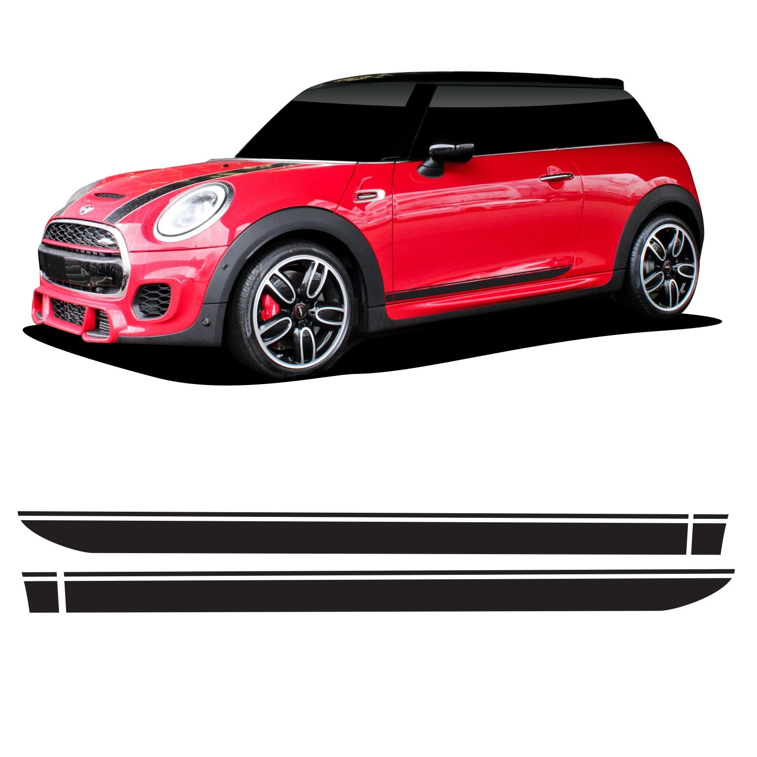 Side Stripe Kit For Mini Cooper F56 | Concept Graphics