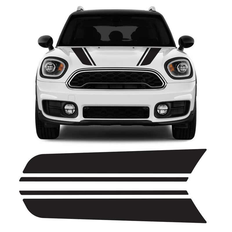 Bonnet Stripe Kit Exact OEM Fit Air Release Vinyl Fits Mini Countryman R60