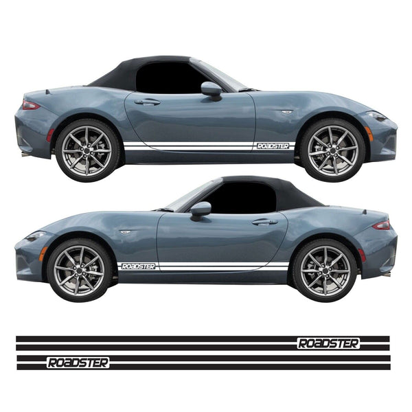 Roadster Side Stripe Decal Graphics Kit Air Release Vinyl Fit Mazda MX5 ND