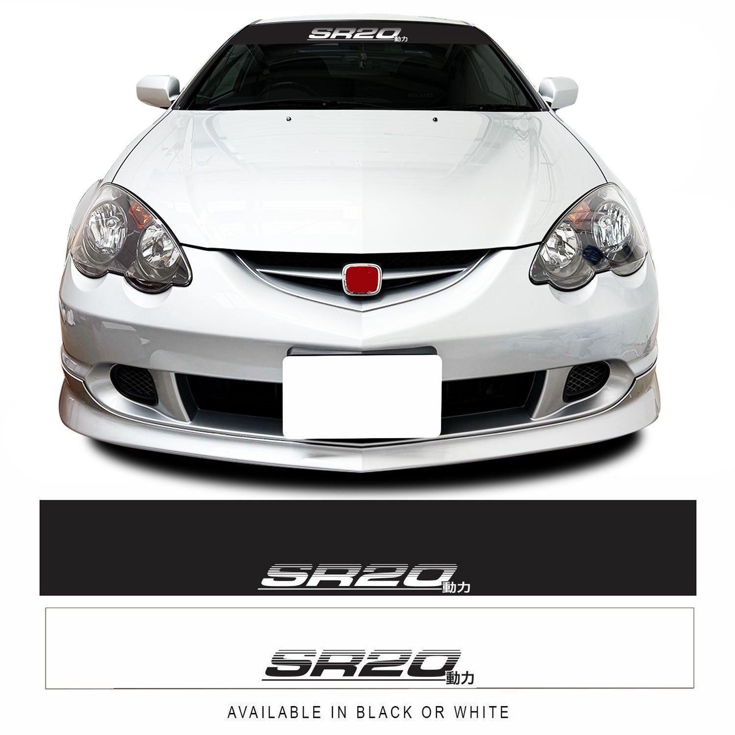 SR20 Nissan Engine JDM Window Sunstrip Banner | Concept Graphics