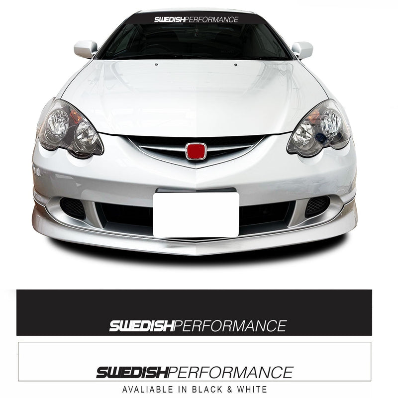 Swedish Performance Funny Novelty Race Car Windscreen Sunstrip Banner Sticker