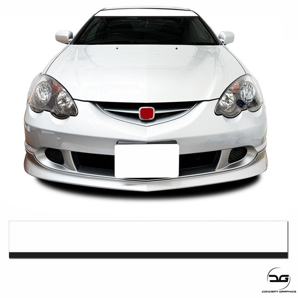 White Black Universal JDM Modified Drift Car Windscreen Sunstrip Sticker Banner