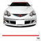 White Red Universal JDM Modified Drift Car Windscreen Sunstrip Sticker Banner