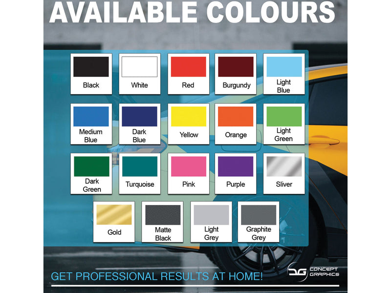 Concept Graphics Side Stripe Available Colours Choose To From