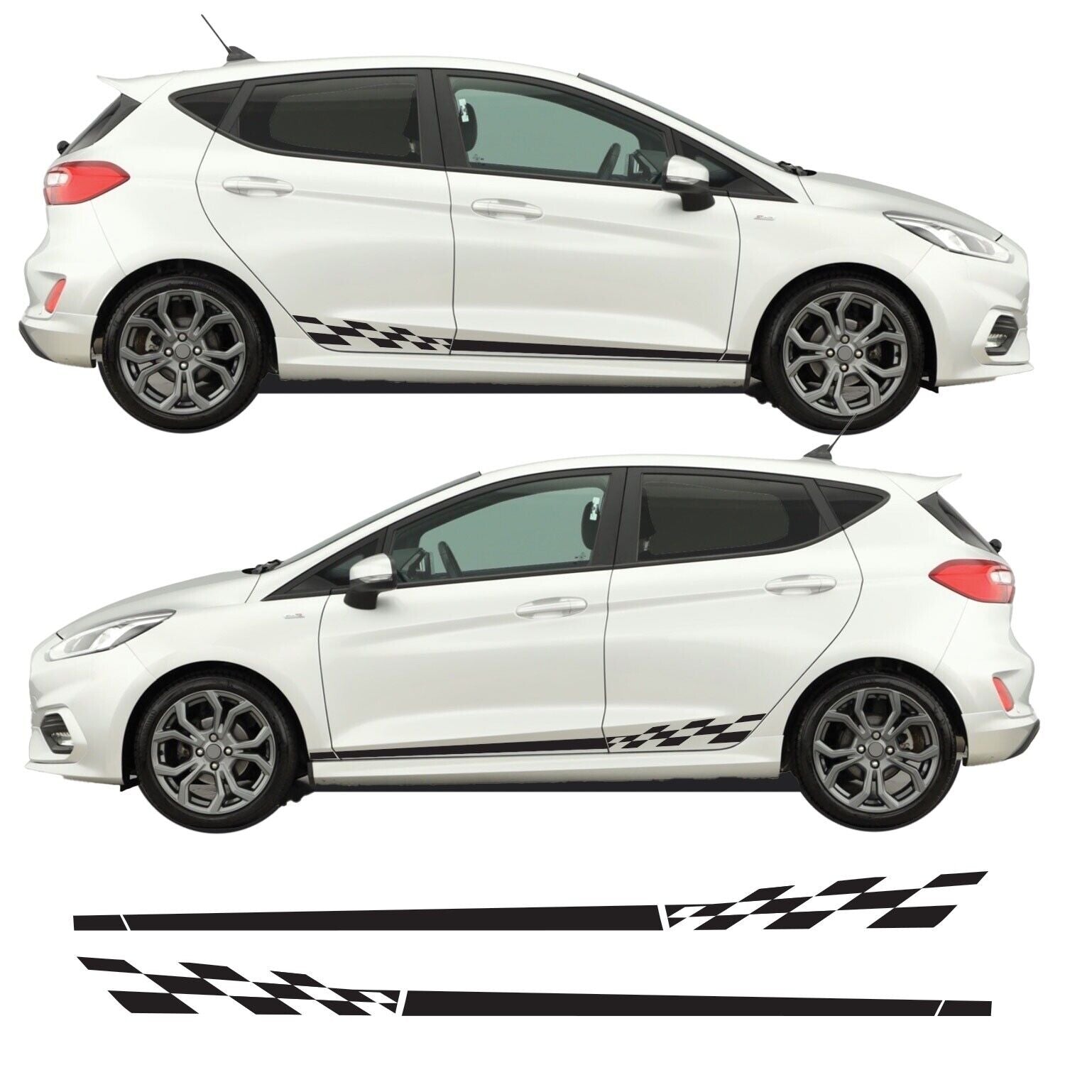 Ford Raamstickers Car Decorated Stickers Hi Res Stock Photography And