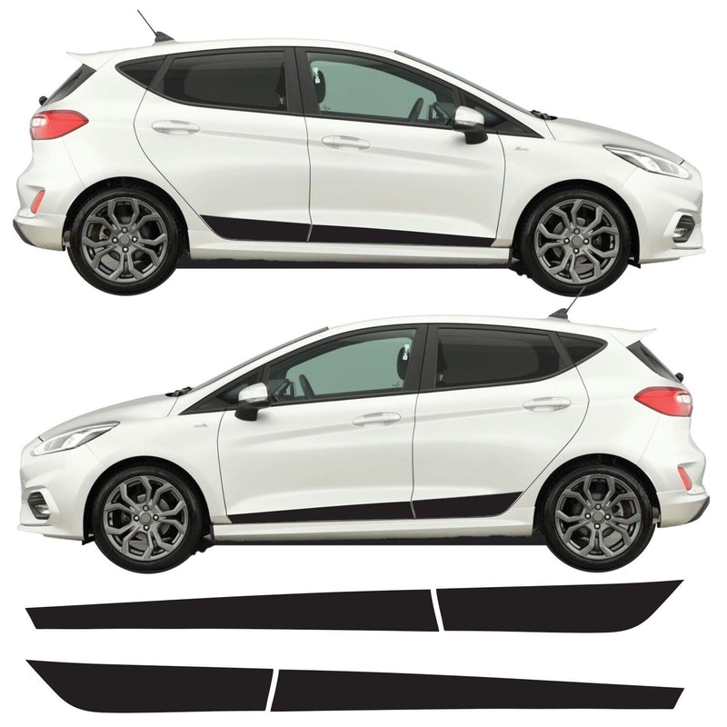 Lower Doors Side Stripes Decal Air Release Vinyl Fits Ford Fiesta ST 5dr MK8