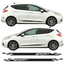 Sport Side Stripes Racing Decal Air Release Vinyl Fits Ford Fiesta ST 5dr MK8