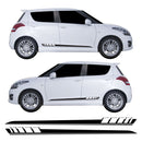 Sport Door Side Stripes Decal Air Release Vinyl Fits Suzuki Swift Sport MK4