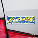 Swedish Performance Flag Euro Car Window Bumper Vinyl Decal Slap Sticker