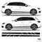 Audi A3 S3 RS3 Body Slash Cut Racing Side Stripe 8V Side Stripes
