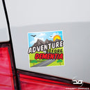 Adventure Before Dementia Funny Car Window Bumper Vinyl Decal Sticker