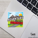 Adventure Before Dementia Funny Laptop Macbook Vinyl Decal Sticker