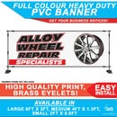 Alloy wheel Repair Sign Refurb banner