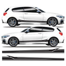 BMW 1 Series Arrow Side Stripes Vinyl Decal Sticker Graphics