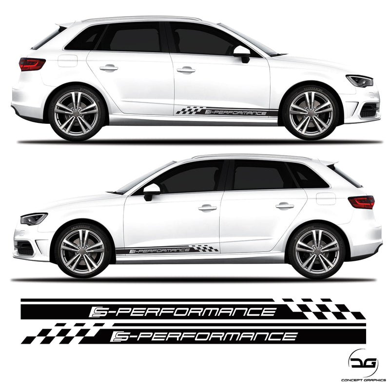Audi Decal Stickers