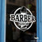 Barber Shop Pole Personalised Vinyl Decal Sticker Window Example