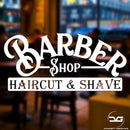 Barber Shop Window/Wall Vinyl Decal Sticker Sign Graphic