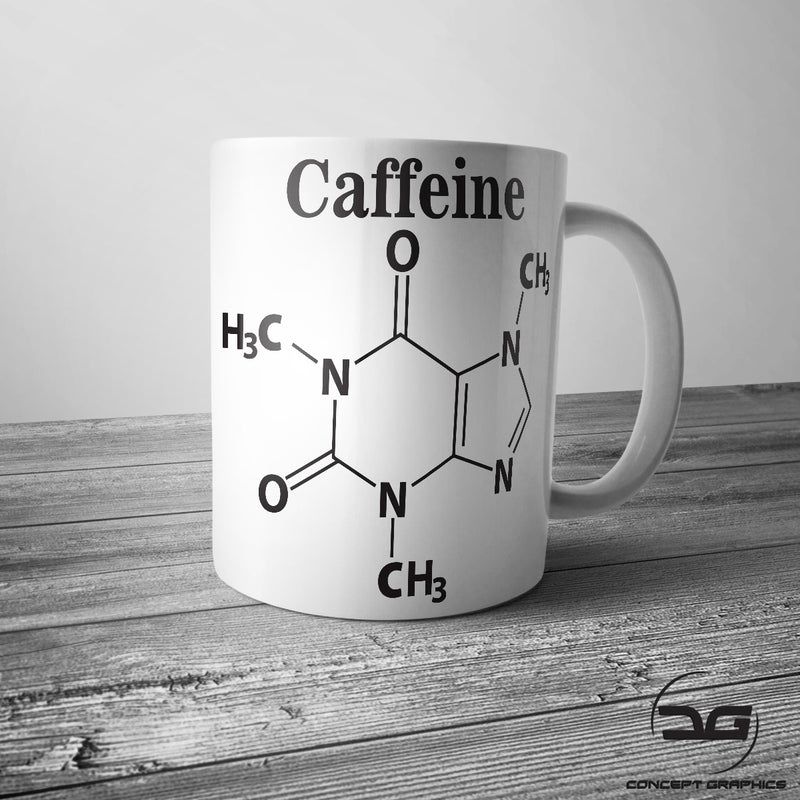 Caffeine Chemical Formula Funny Novelty Coffee Mug/Cup