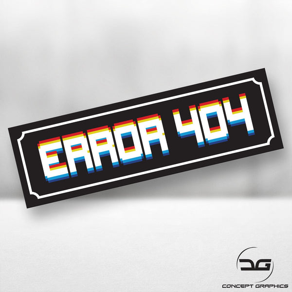Funny Novelty Car Window Bumper Slap Stickers | Concept Graphics
