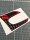 F56 S Side Trim Badge Sticker Inlays For Mini Cooper F56