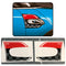 Chequered Flag Side Trim Badge Sticker Inlays For Mini Cooper F56