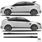 Ford Focus Arrow Side Stripes MK2 ST RS Vinyl Stickers
