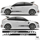 Ford Focus MK2 ST RS DOHC Side Stripes Vinyl Stickers