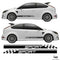 Ford Focus Mk2 Sport Racing Side Stripes RS Vinyl Stickers