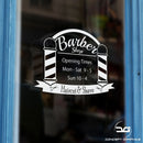Barbershop Custom Personalised Opening Times Sign