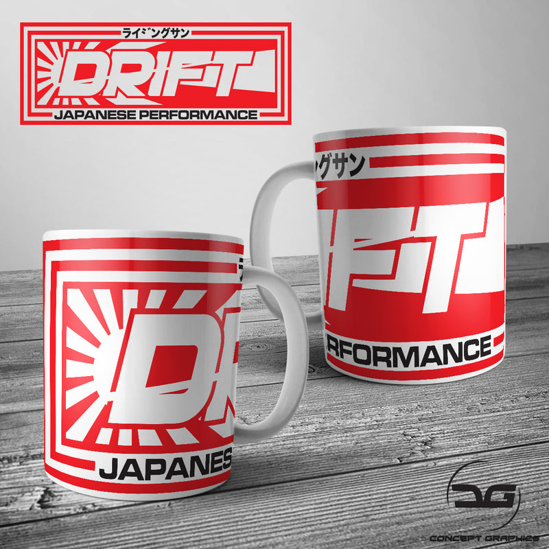 JDM Japanese Performance Drift Car Funny Coffee Mug/Cup