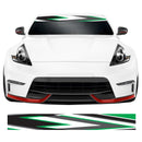 Arrow Effect Car Windscreen Sunstrip Banner Sticker