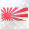 Funny JDM Japanese Rising Sun Glitter Vinyl Decal Sticker, Perfect for Mazda, Nissan, Toyota etc.